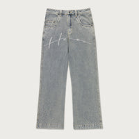 Rhinestone Wide Leg Pant