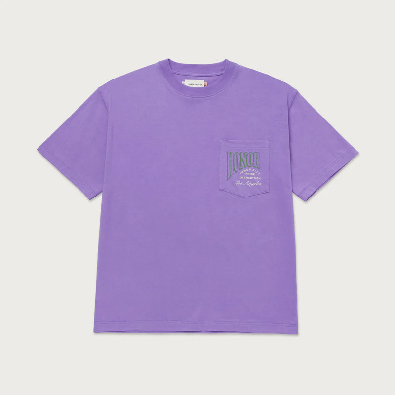 HTG Cigar Label SS Tee Purple