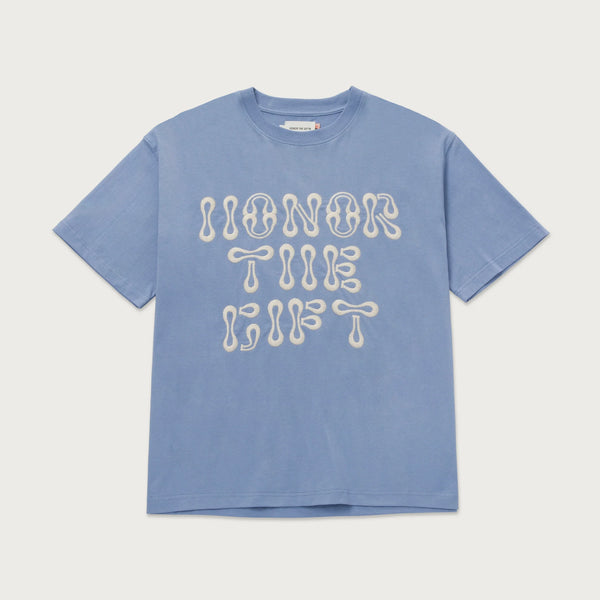 Honor The Gift Tee Blue