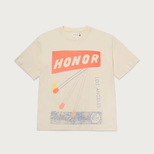 HTG Match Box SS Tee White