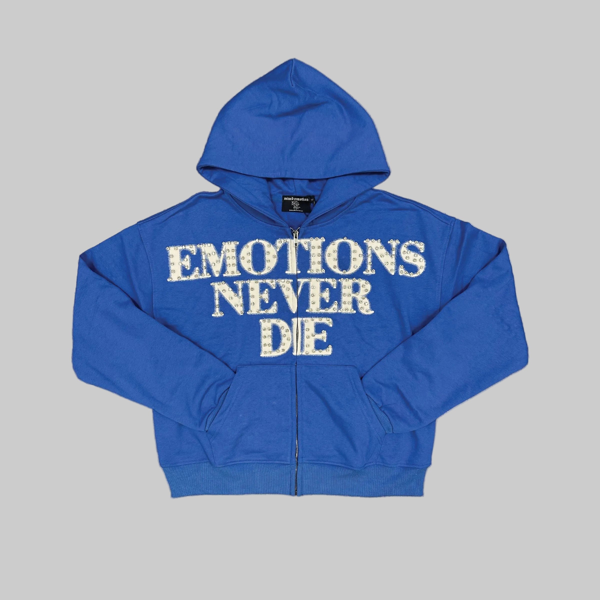 新品未使用VAULTROOM VGC RHINESTONE HOODIE M End Rhinestone hoodie Blue – Survival Clothing & Footwear
