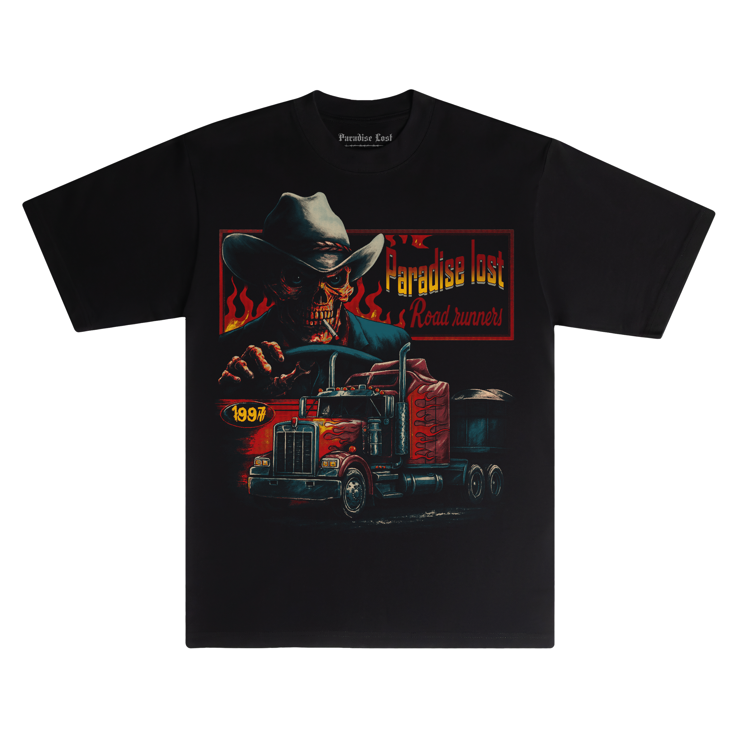 Road Runners Tee Black