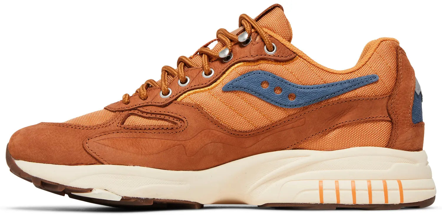 3D Grid Hurricane Brown/Rust