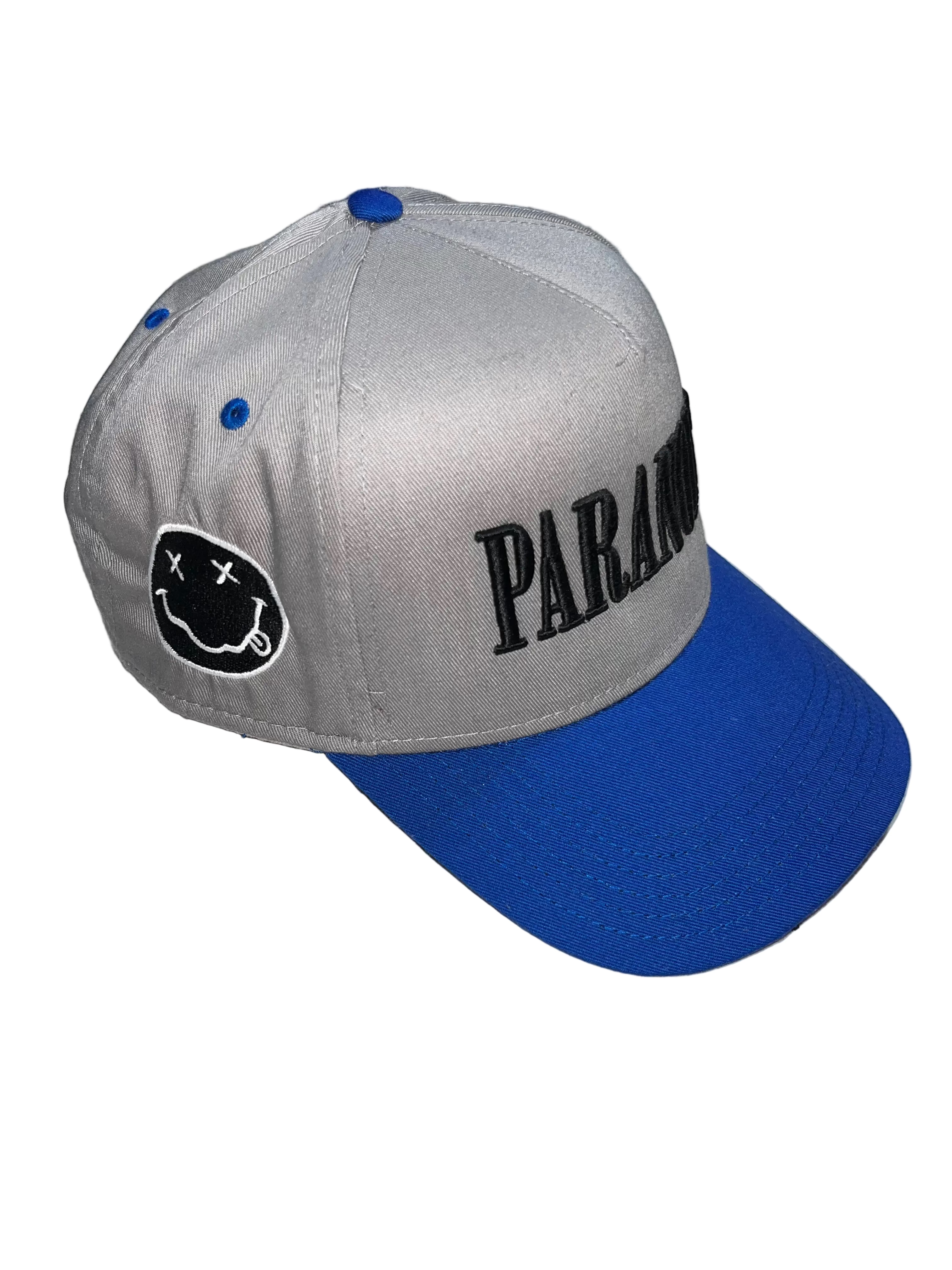 Paranoia Snapback Grey/Royal Blue