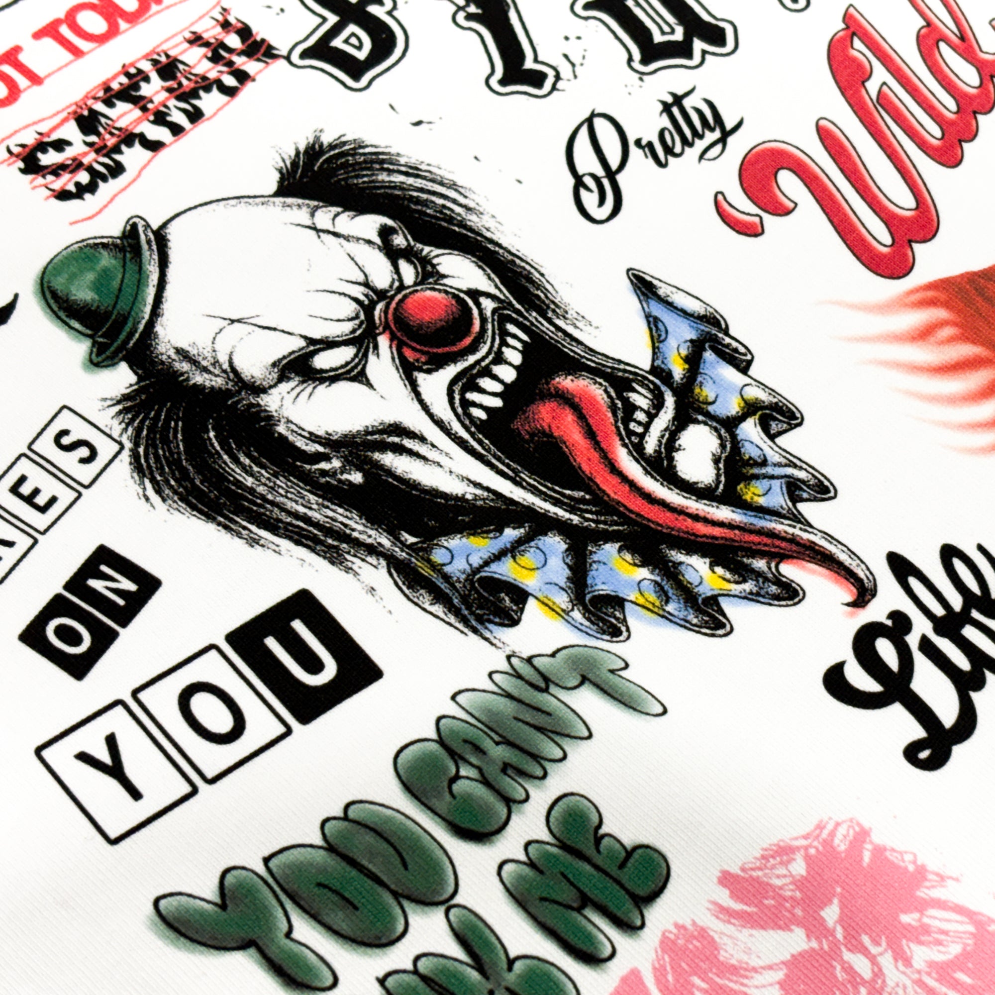 Scribble Tee White