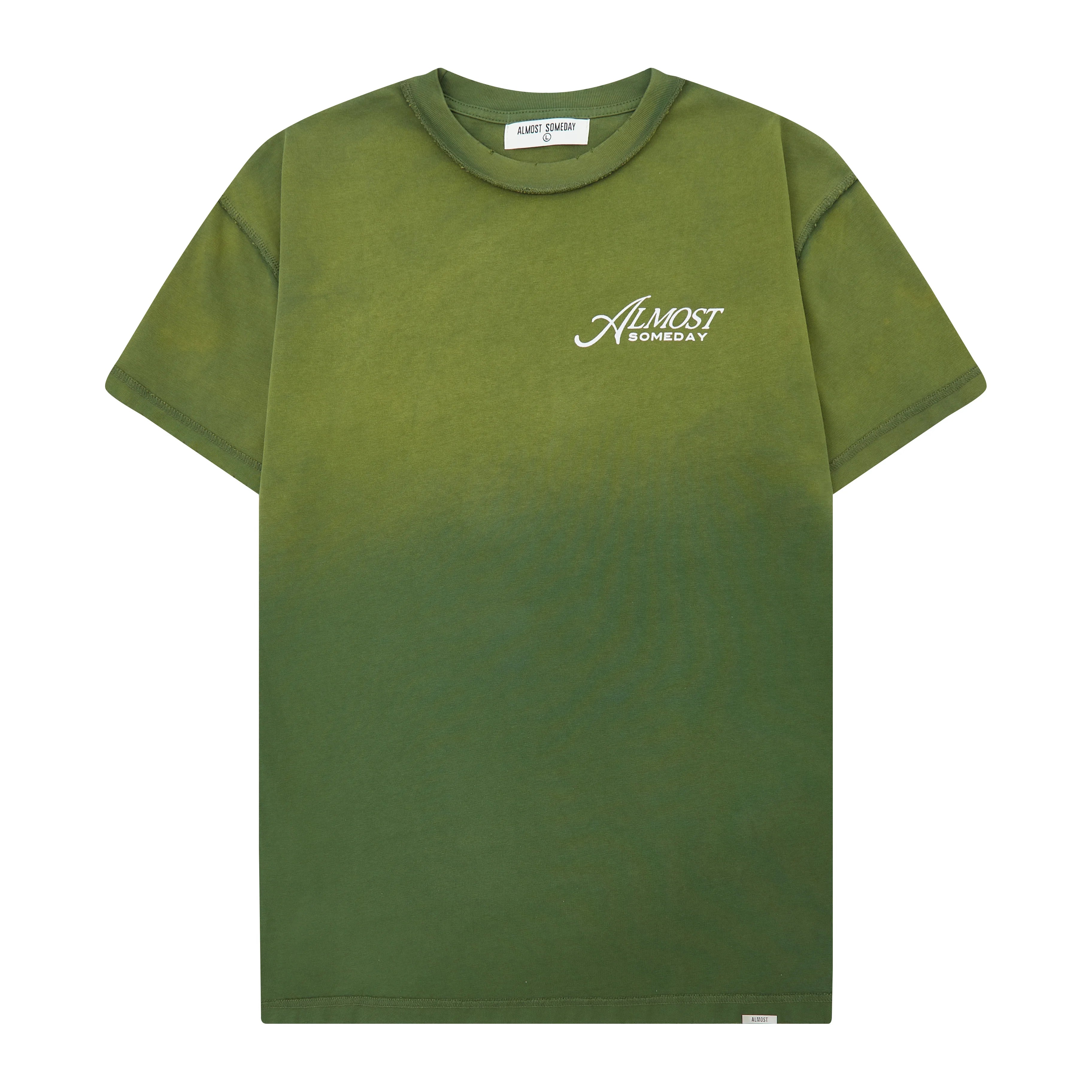 Motto Tee Sun Fade Olive