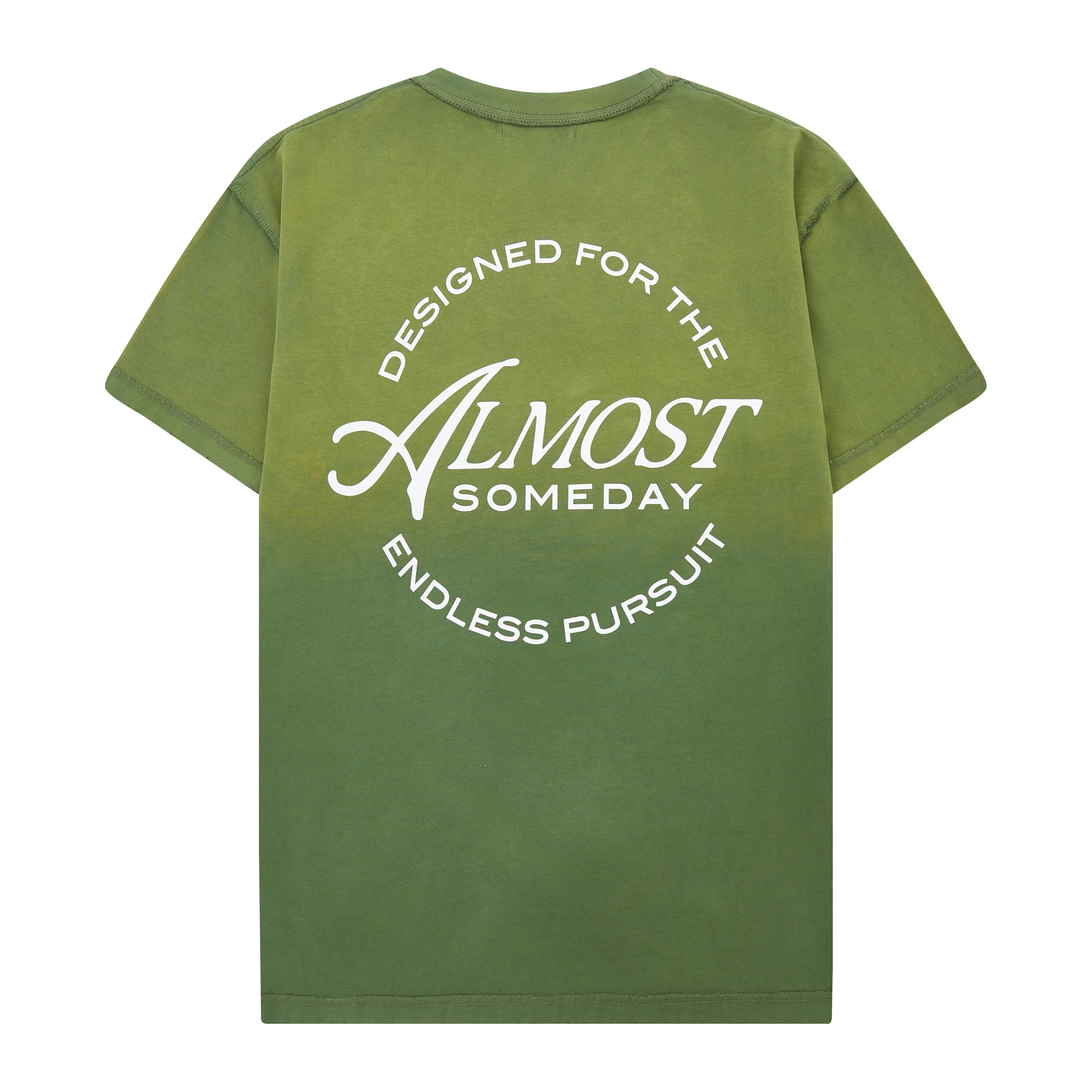 Motto Tee Sun Fade Olive