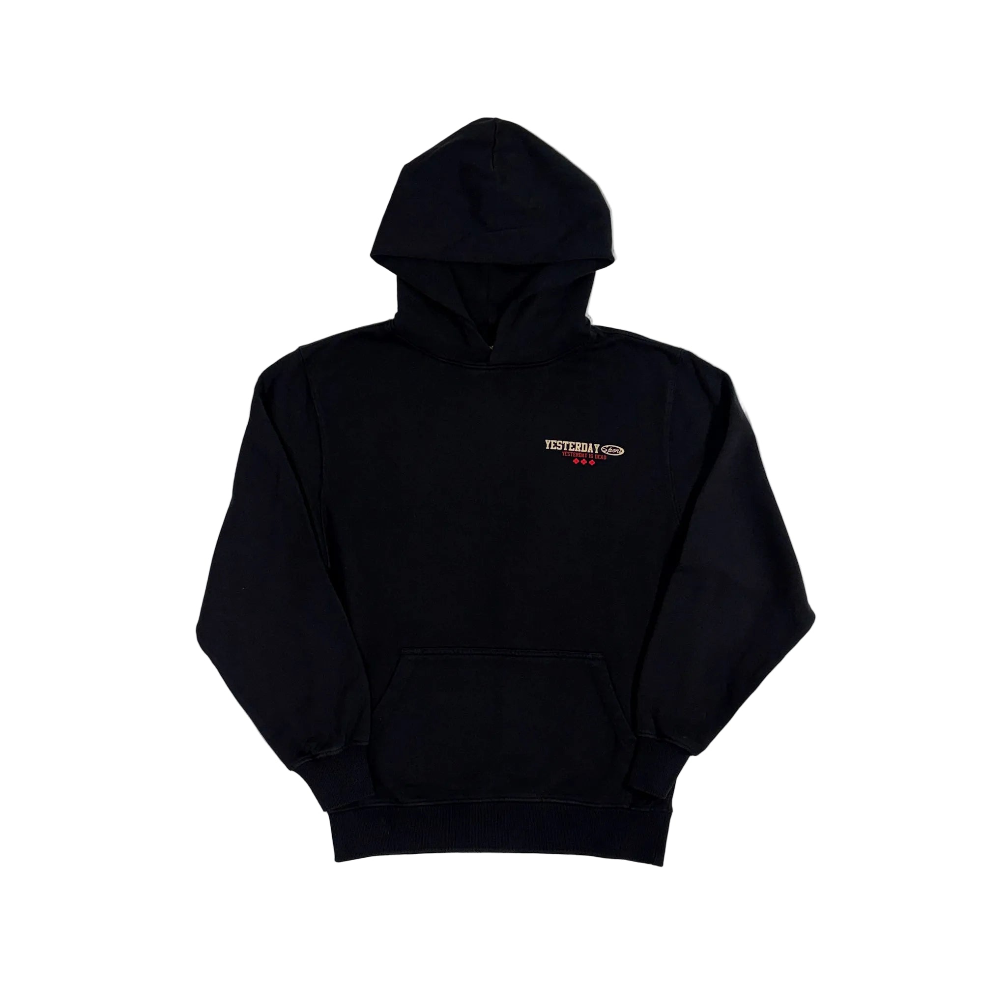 Yesterday Sport Hoodie (Black/Red)