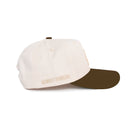 LA Chain Stitch Snap Back Cream/Brown