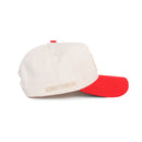 LA Chain Stitch Snap Back Cream/Red