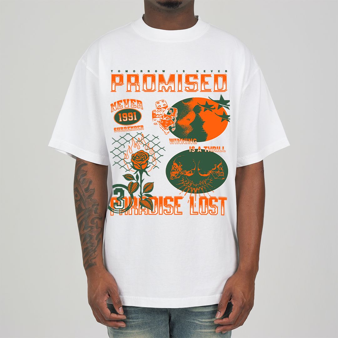 Champion 91 Prem Tee White