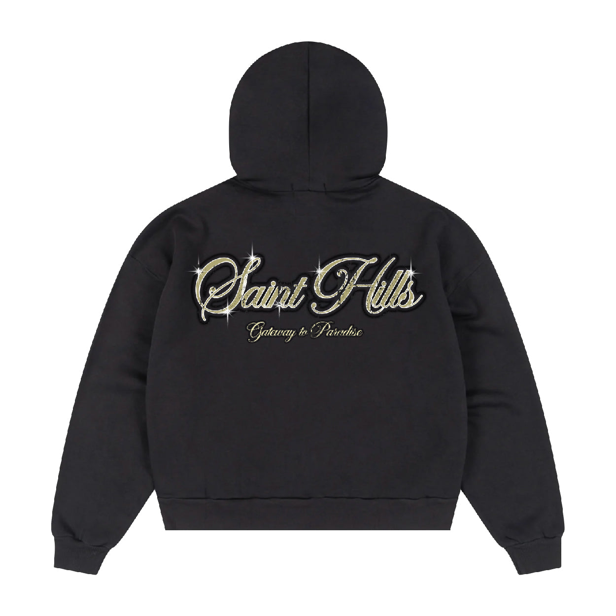 Gateway To Paradise Hoodie Black – Survival Clothing & Footwear