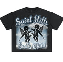 Gods Child Tee Black