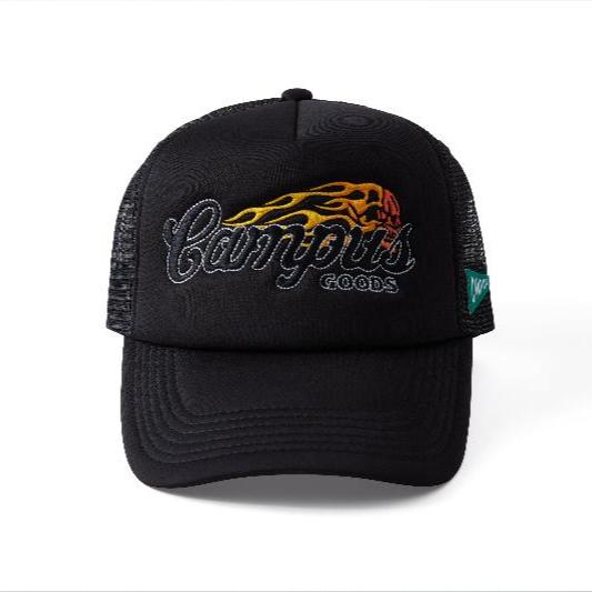 ROADTRIP TRUCKER HAT BLACK