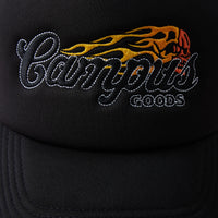 ROADTRIP TRUCKER HAT BLACK
