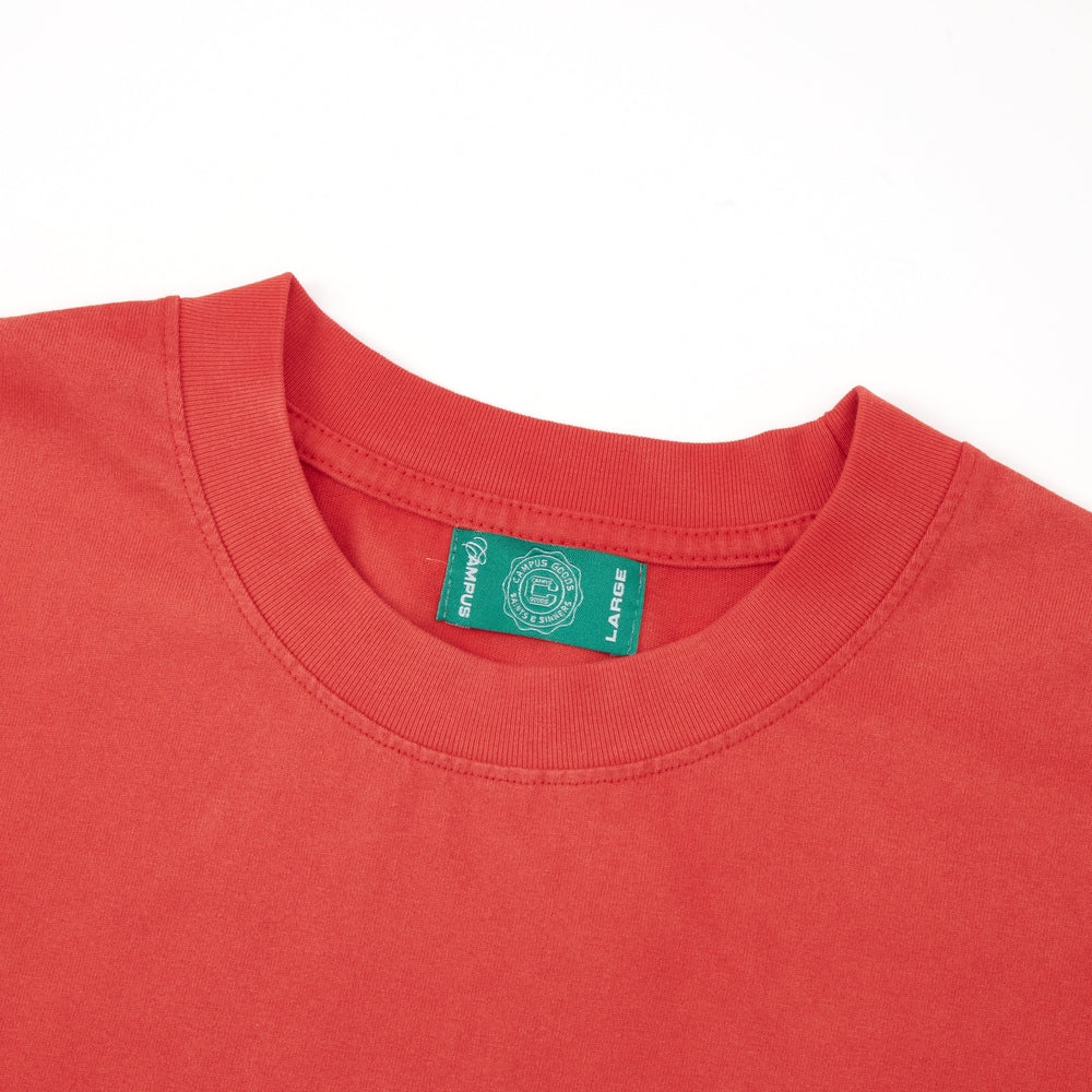 CHATEAU TEE SUN WASH RED