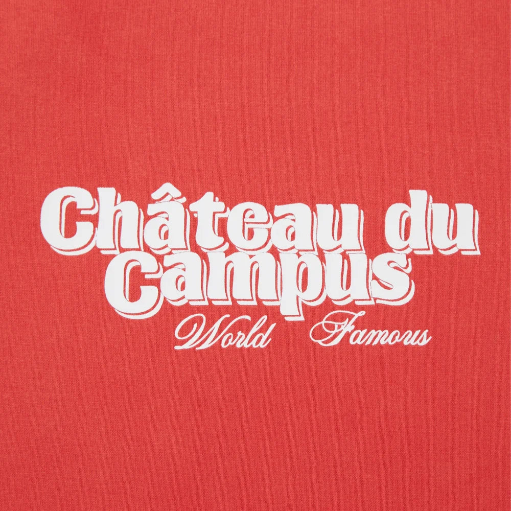 CHATEAU TEE SUN WASH RED