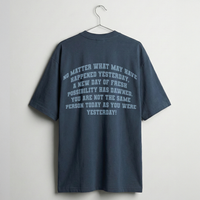 Athletics Tee Indigo