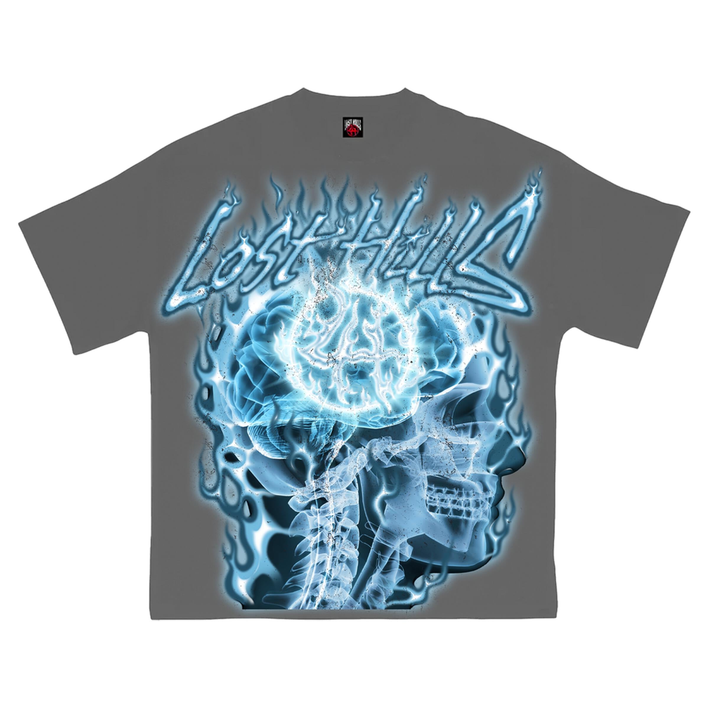 Lost Hills Suspended Tee Washed Grey