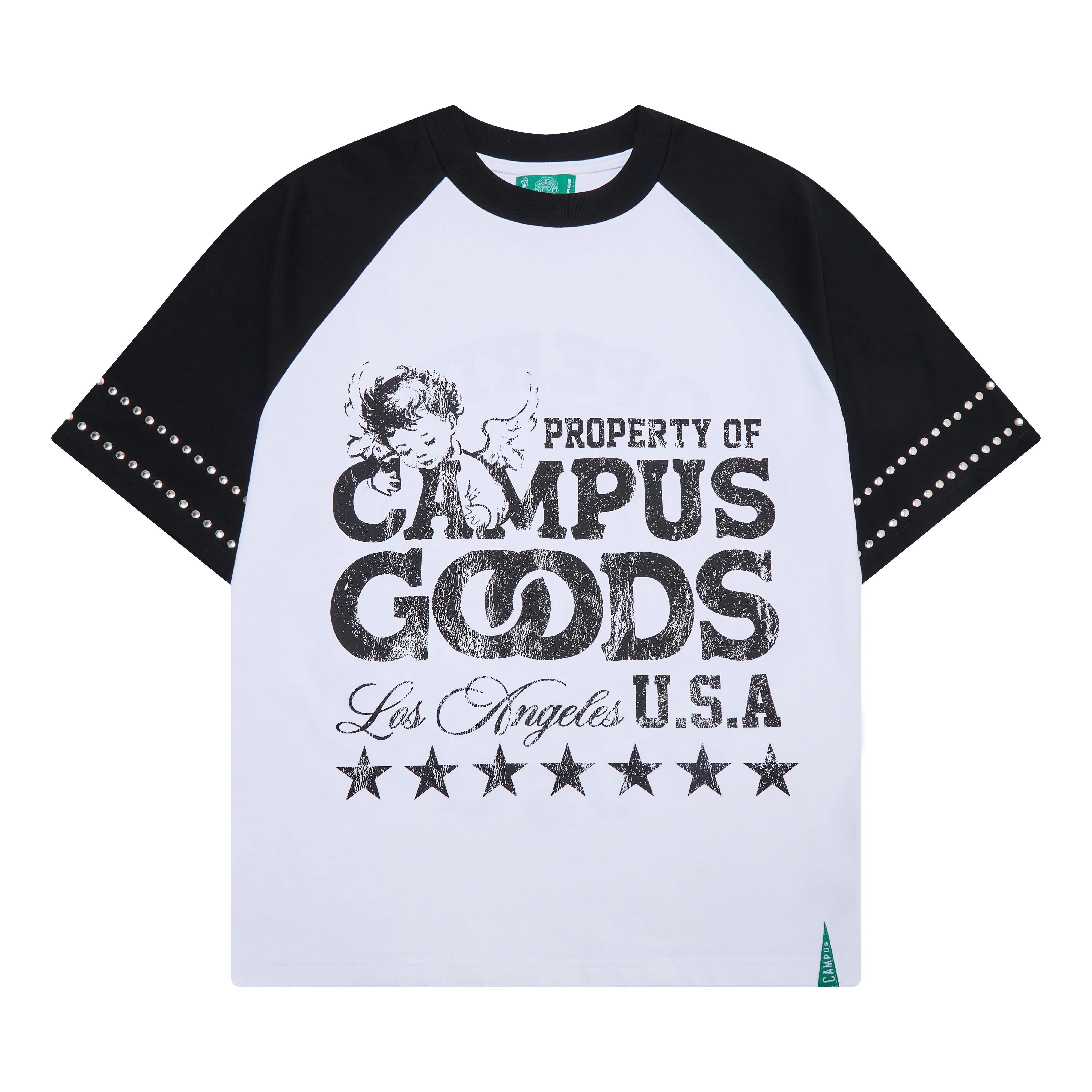 Seraph Varsity Raglan Tee (Black)