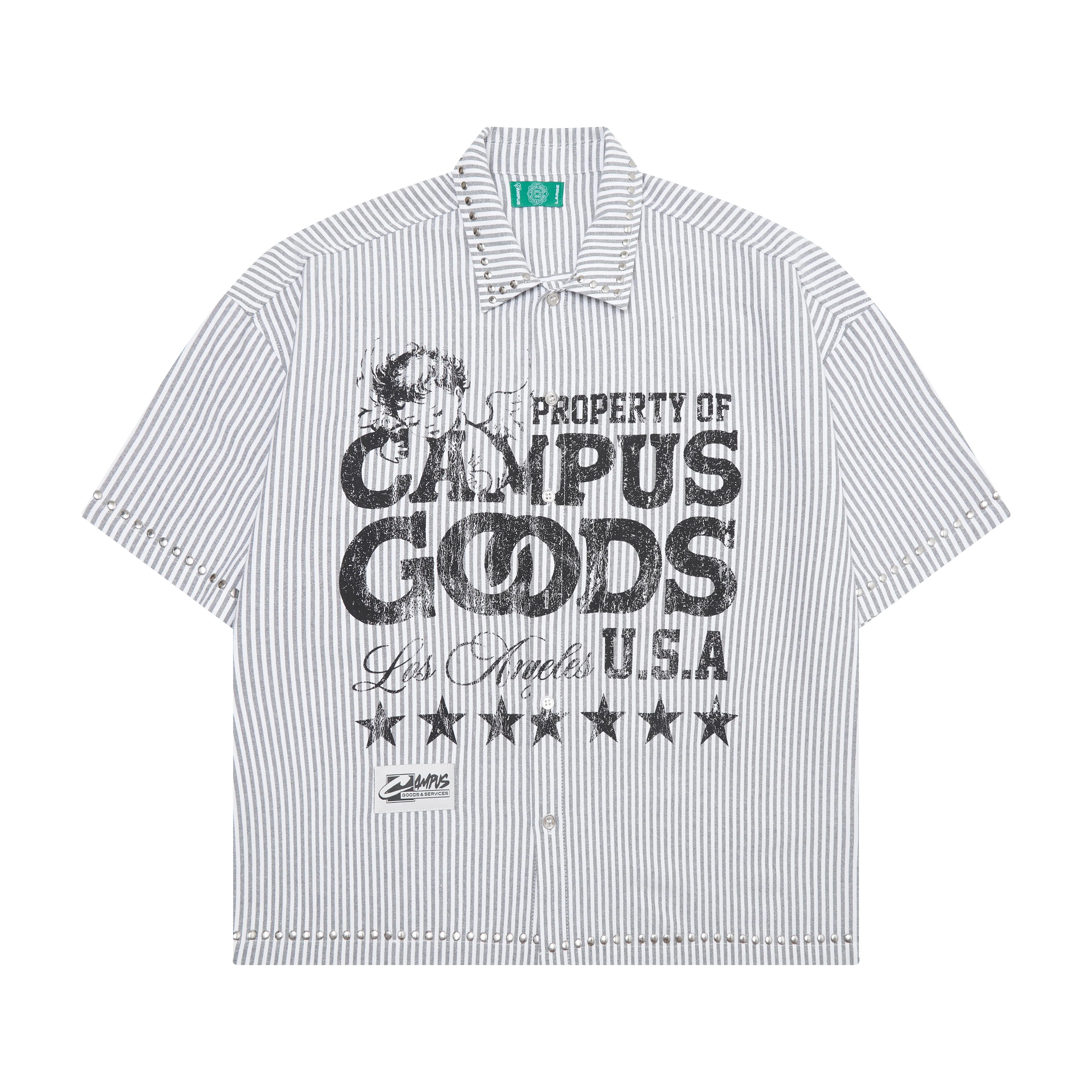Seraph Stripe button Up