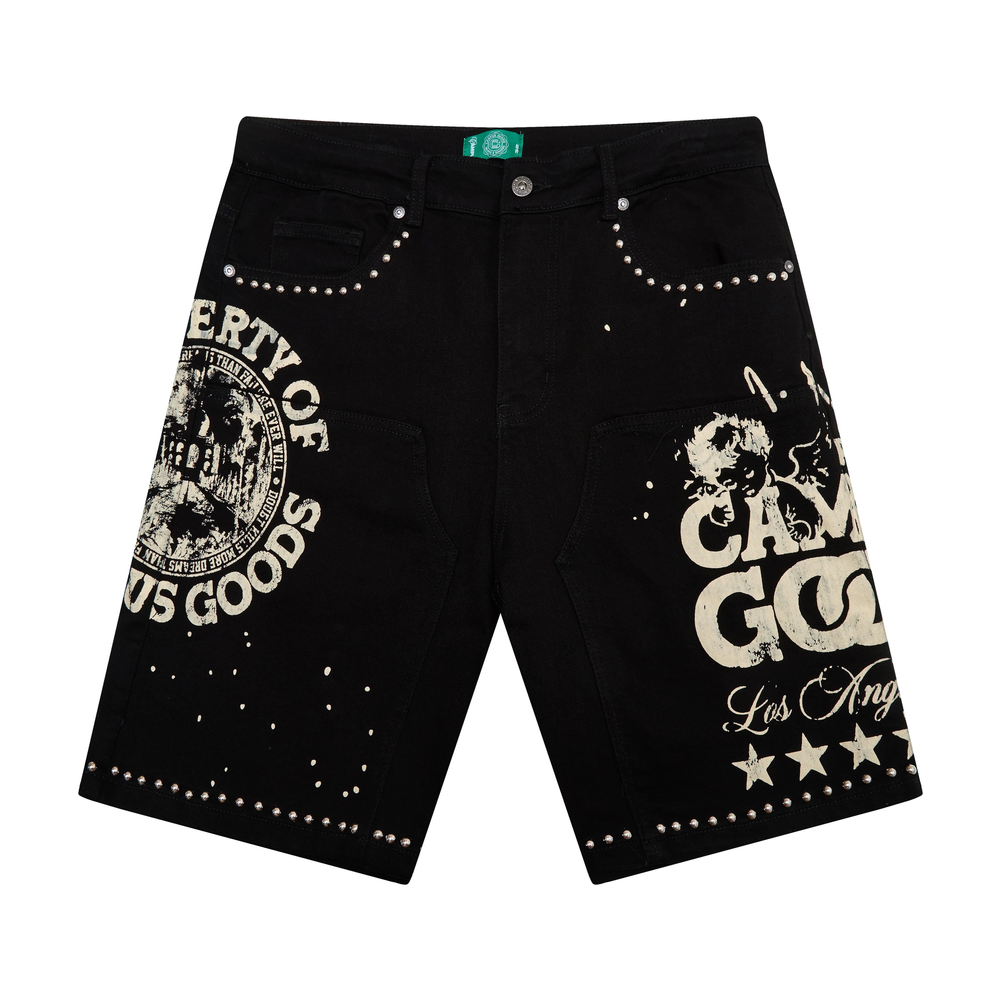 Seraph Denim Jorts (Black)