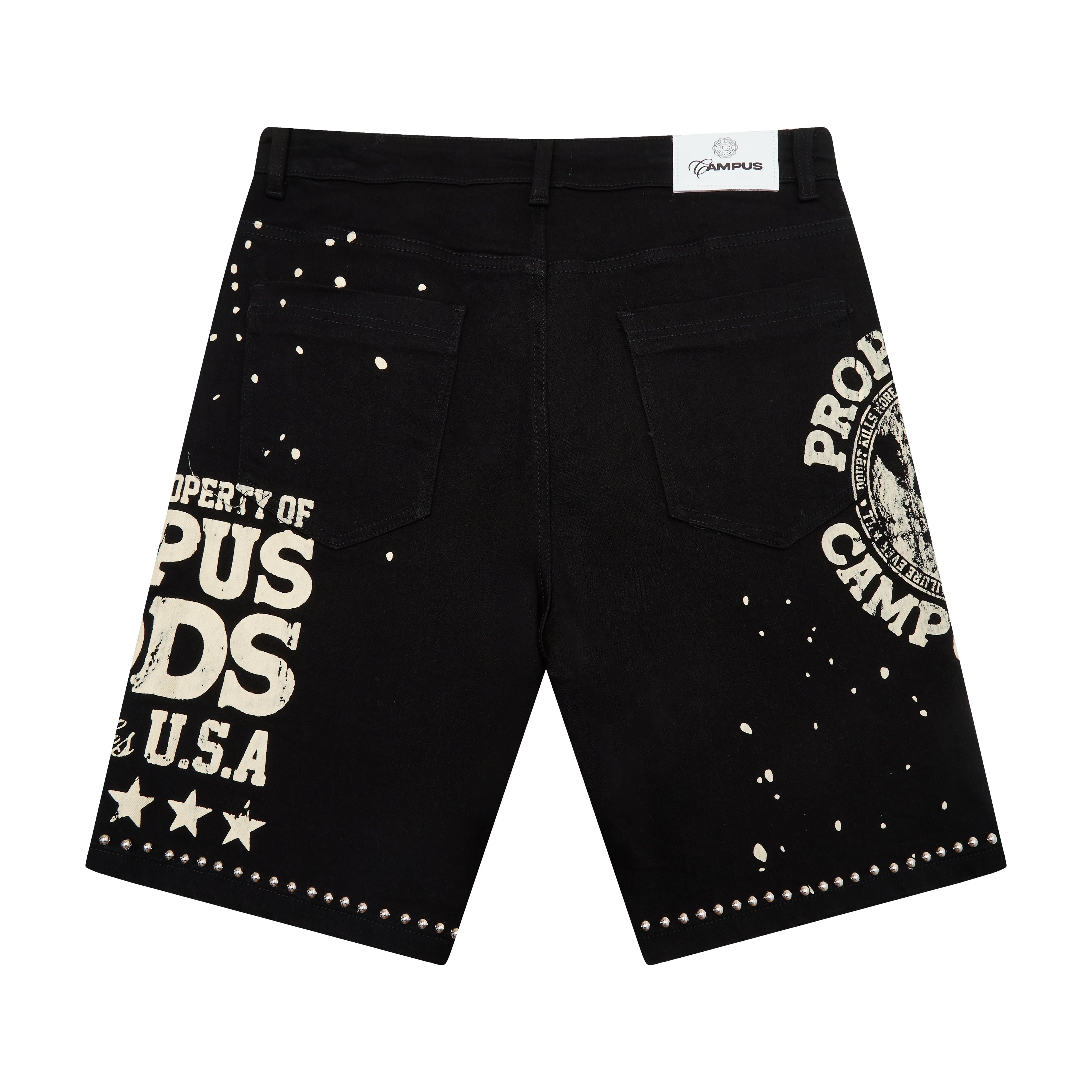 Seraph Denim Jorts (Black)