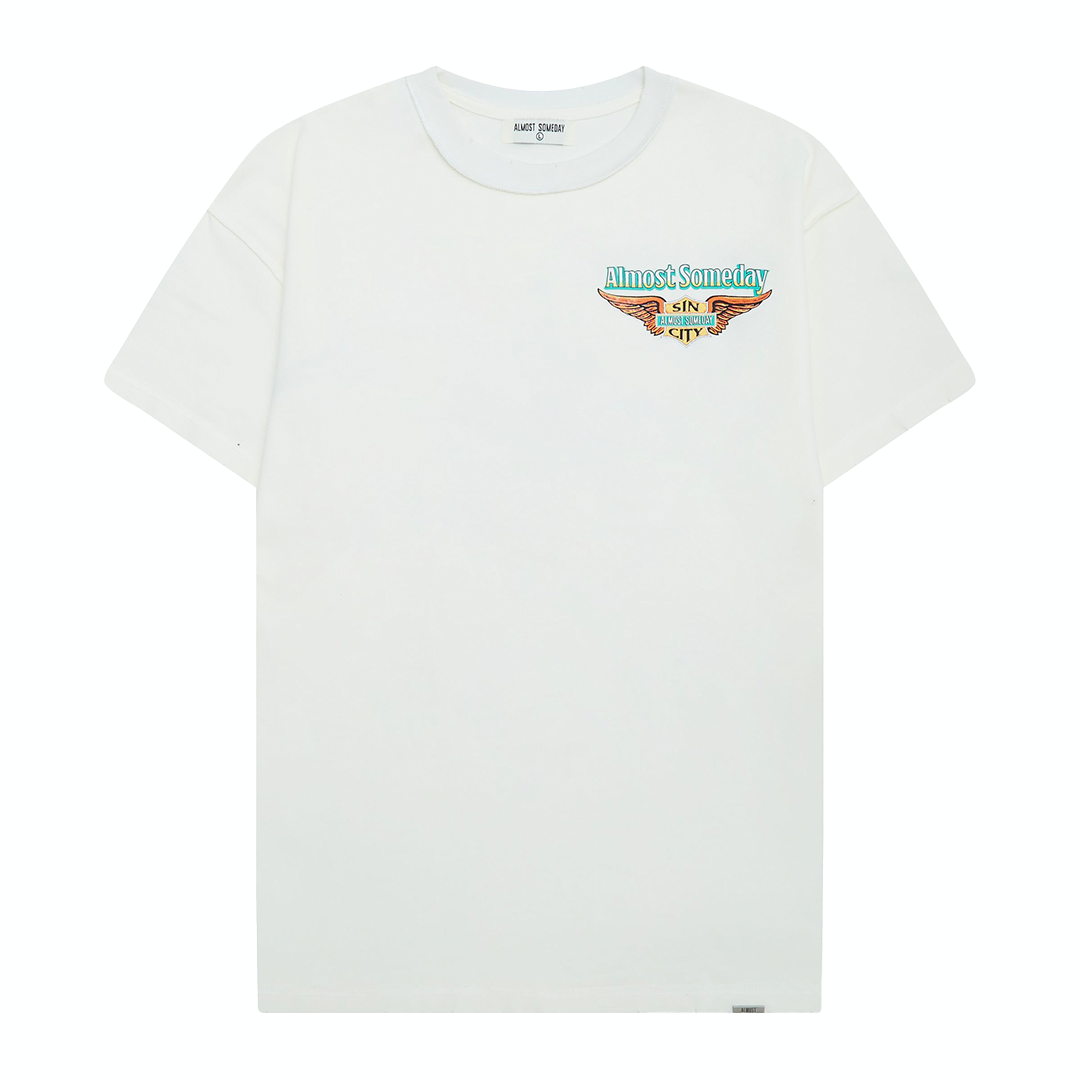 HIGH ROLLERS TEE CREAM