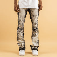 FUME STACKED DENIM