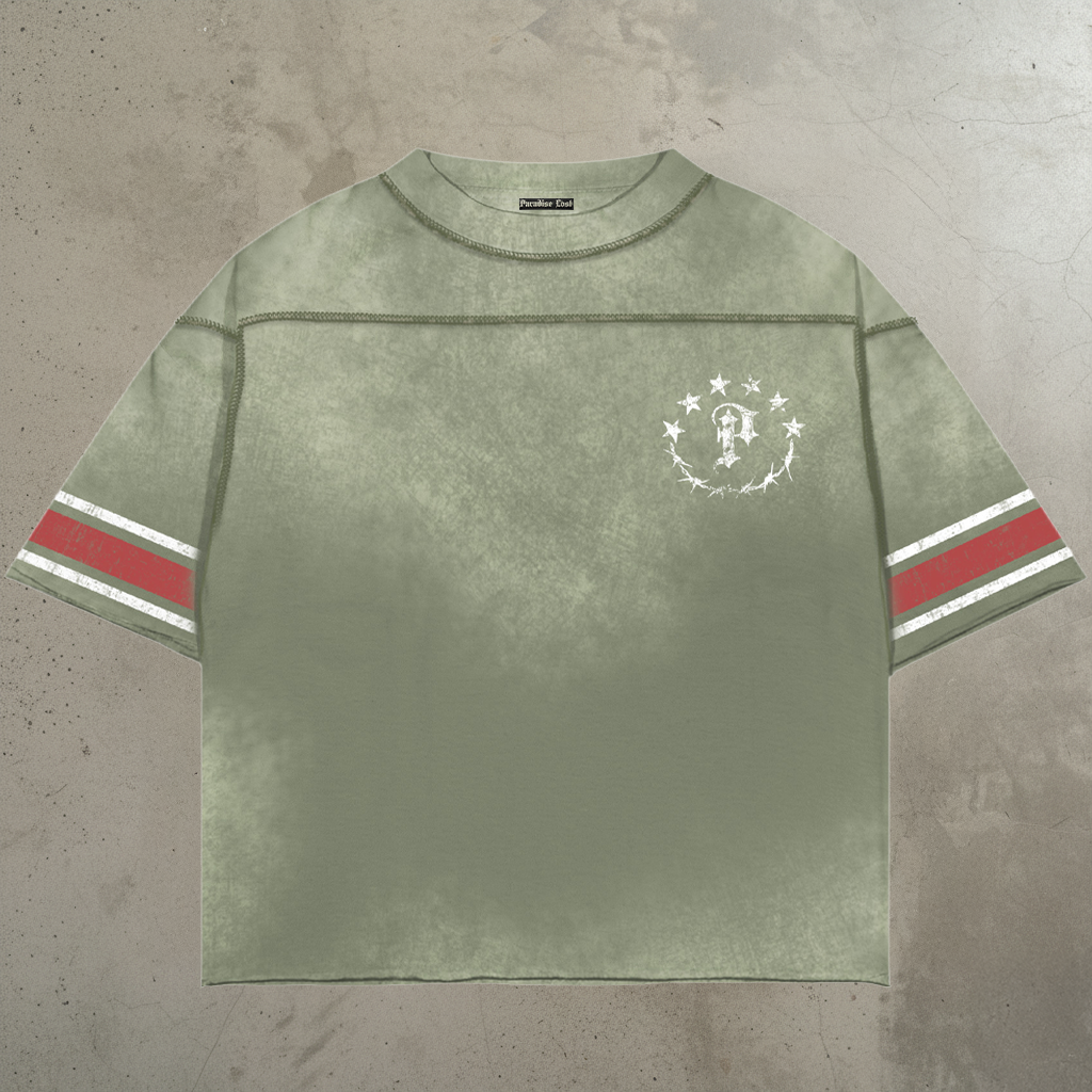 Controlled Chaos Tee Olive
