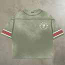 Controlled Chaos Tee Olive