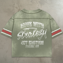 Controlled Chaos Tee Olive