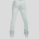 SUPER STACKED SWEATS HEATHER GREY