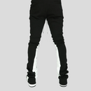 SUPER STACKED SWEATS BLACK/WHITE