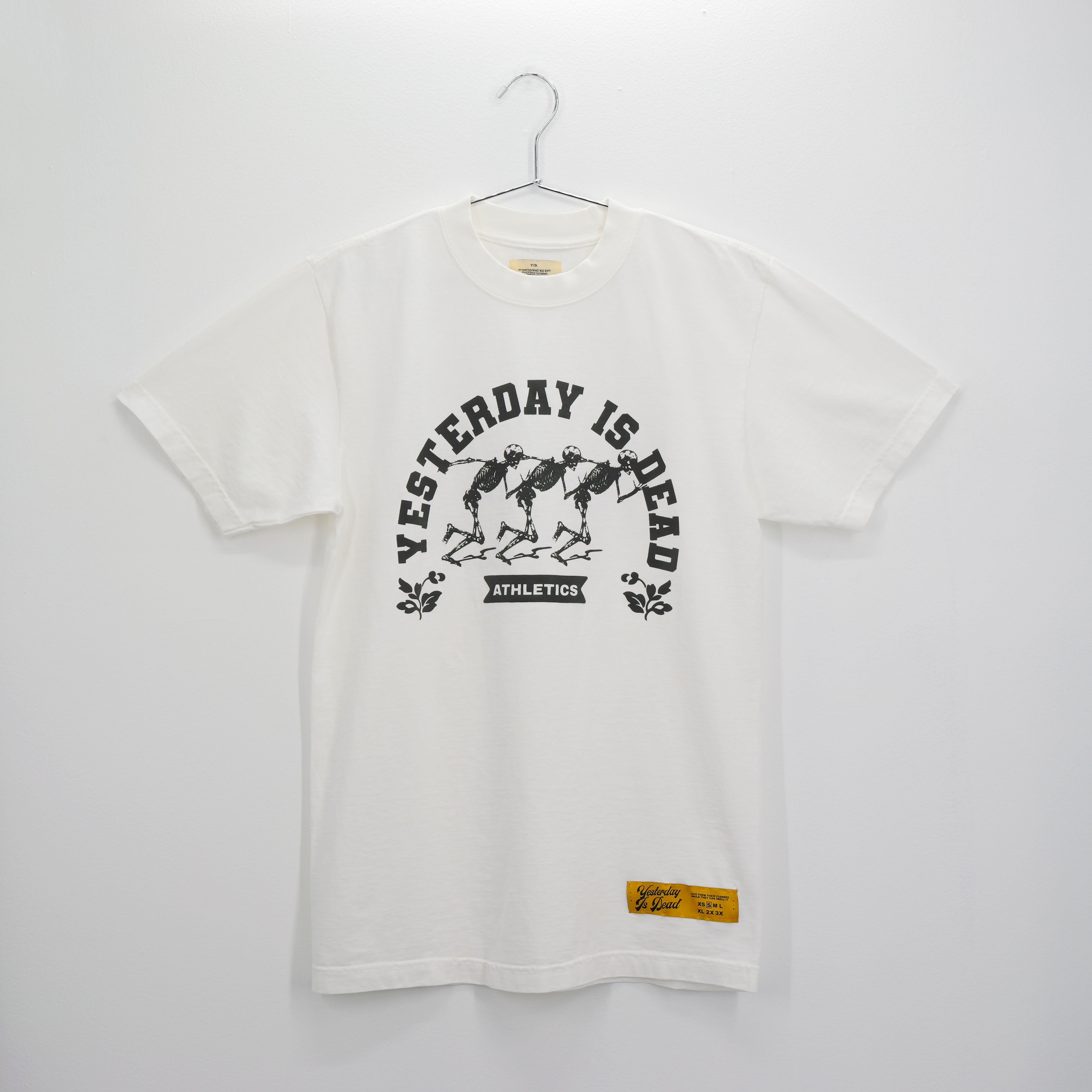 ATHLETICS TEE WHITE