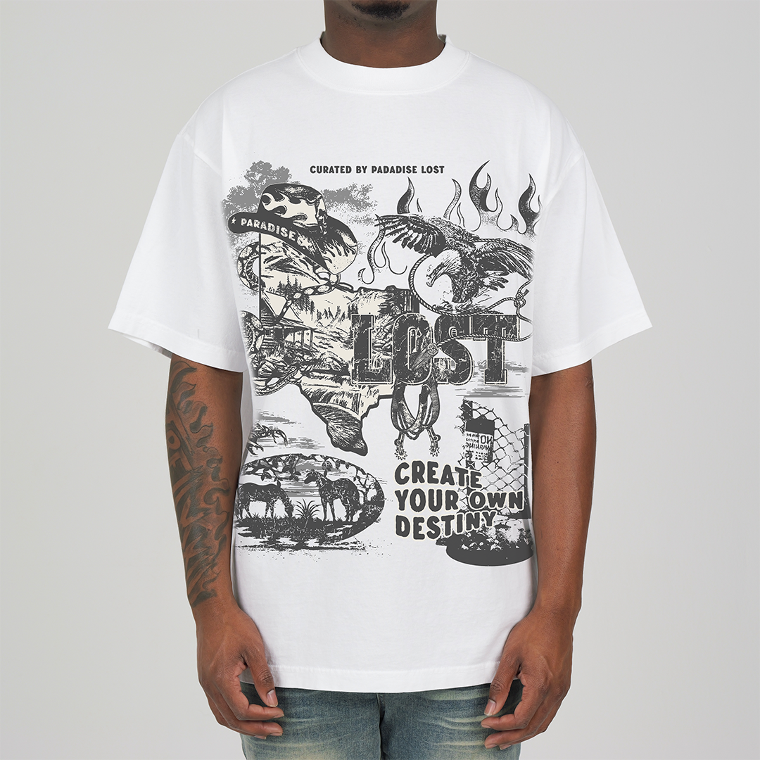 OLD WEST TEE WHITE