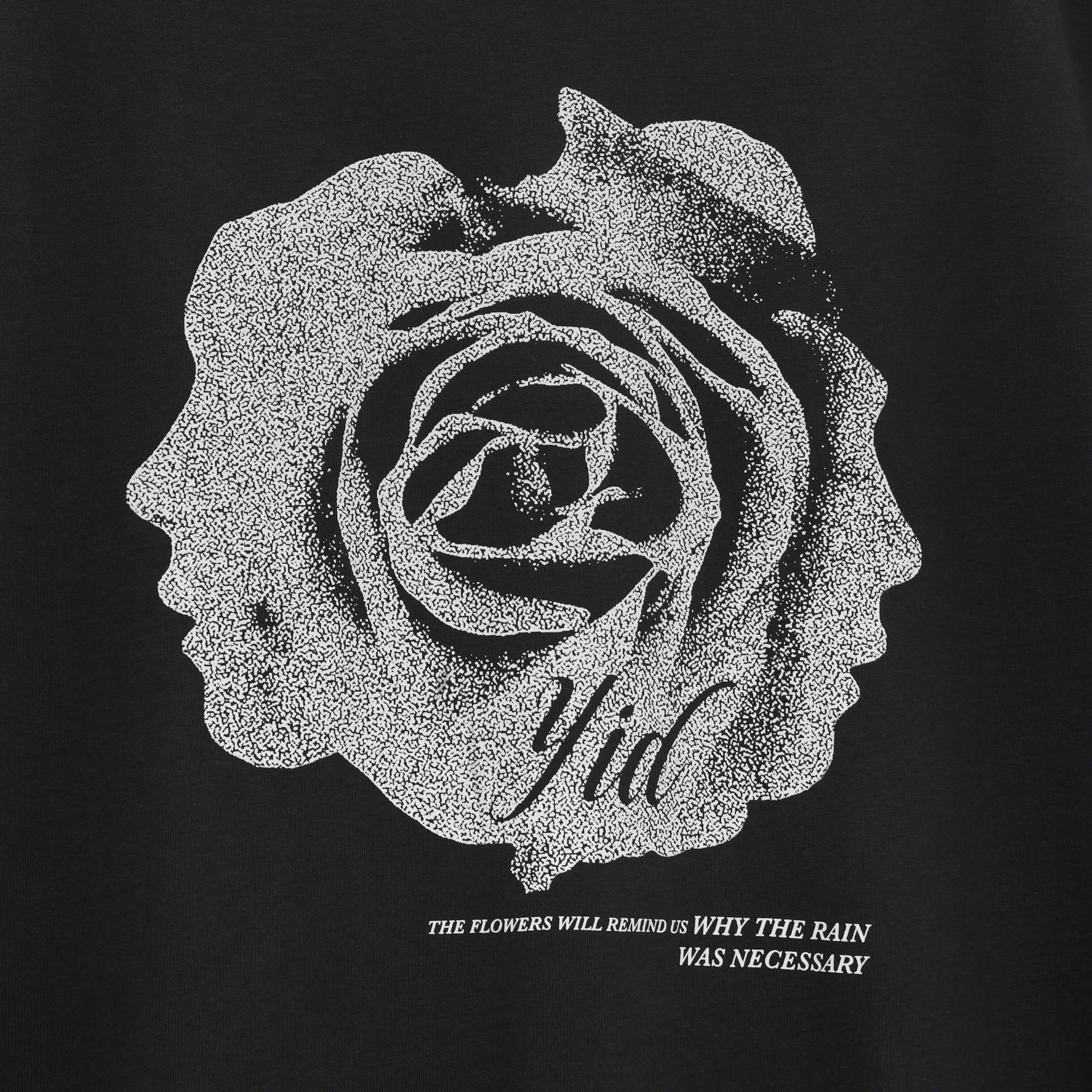Rose Tee Grey