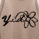 PETALS KNIT SWEATER SAND