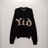 OLD ENGLISH KNIT SWEATER BLACK