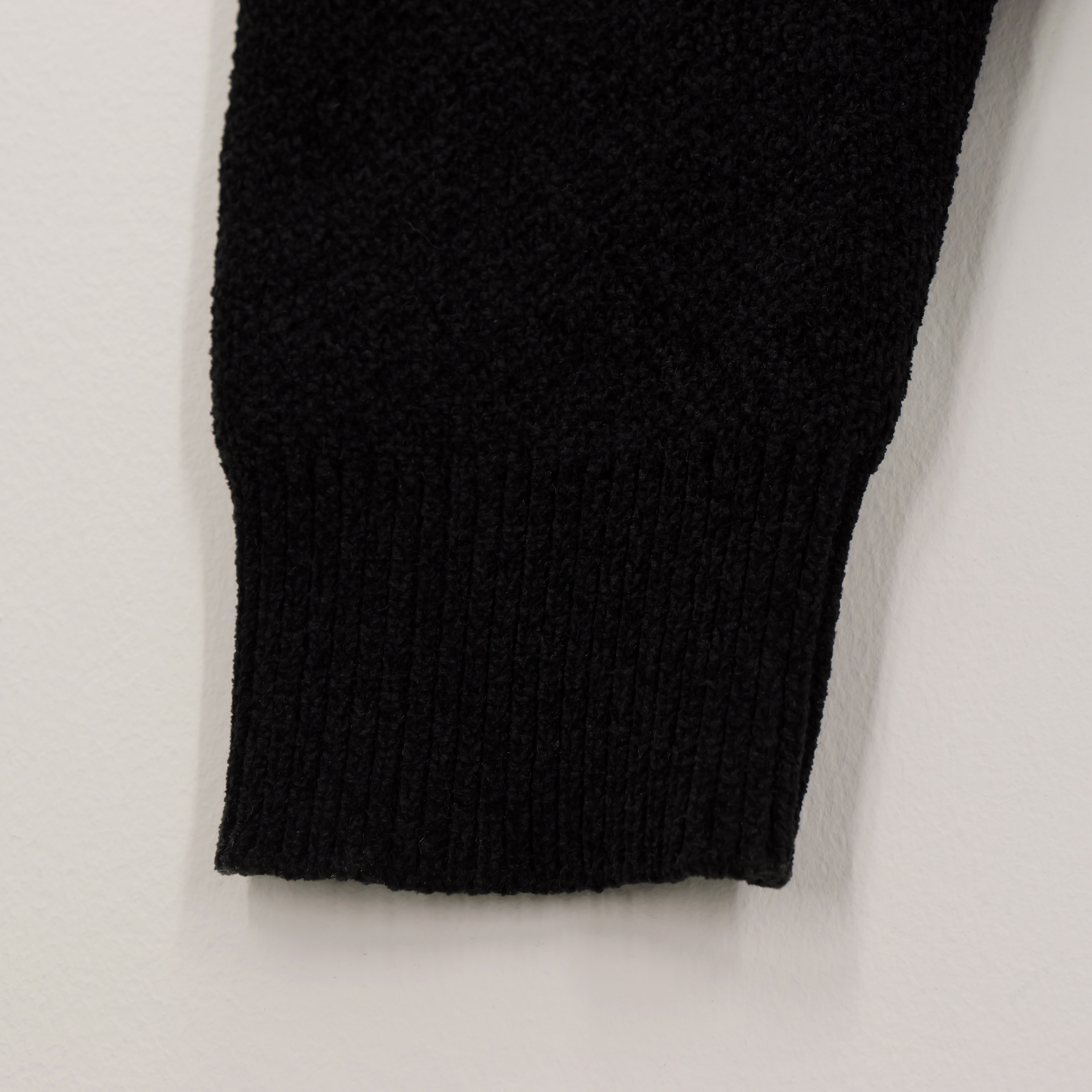 OLD ENGLISH KNIT SWEATER BLACK