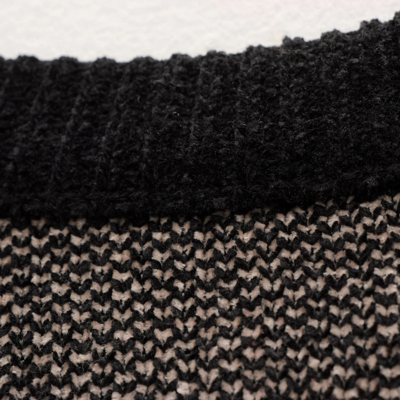 Old English Knit Sweater Black
