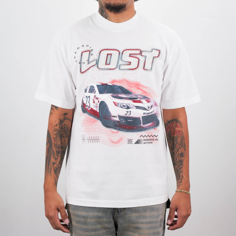 FIRST OR LAST PREM TEE WHITE