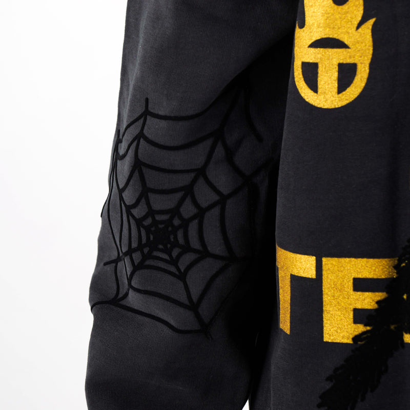 SPIDER HOODIE BLACK