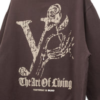 ART OF LIVING HOODIE MOCHA