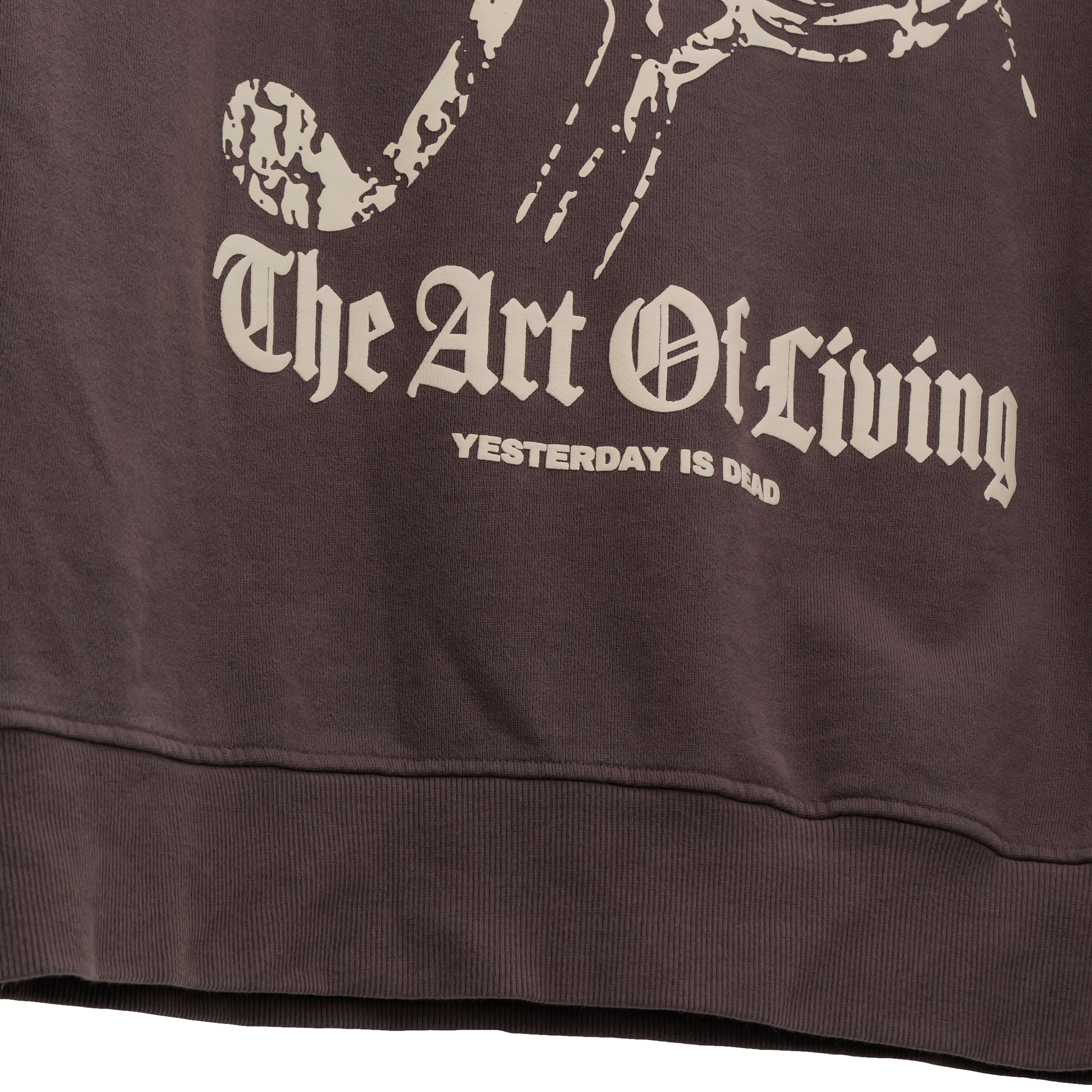 ART OF LIVING HOODIE MOCHA