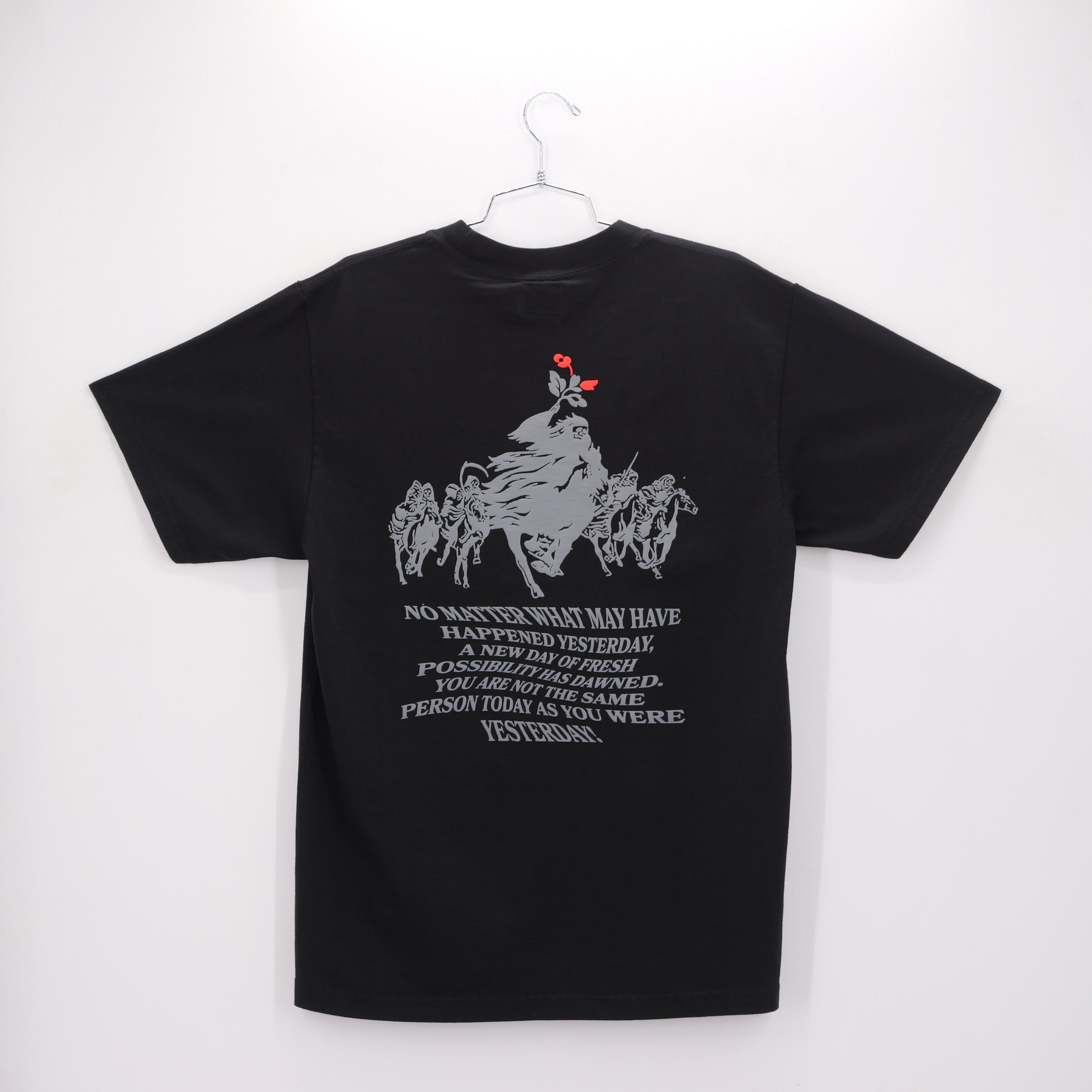 HORSEMAN TEE BLACK/GREY