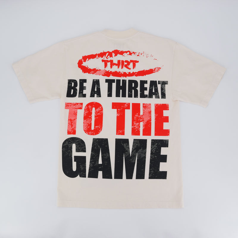 Threat To The Game Heavy Tee Natural