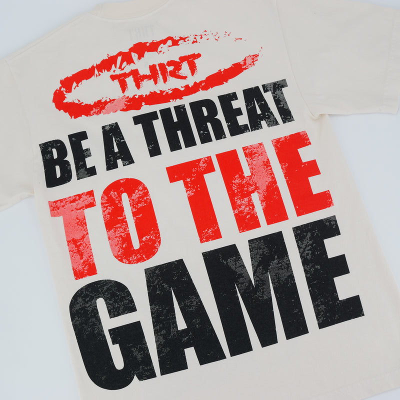 Threat To The Game Heavy Tee Natural