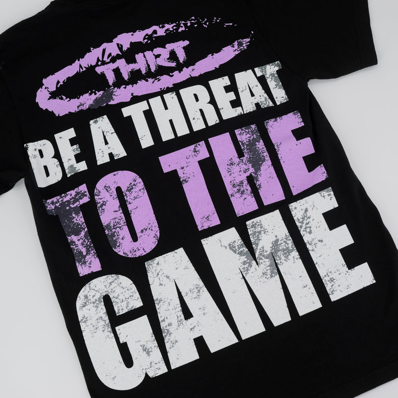 Threat To The Game 2.0 Heavy Tee Black