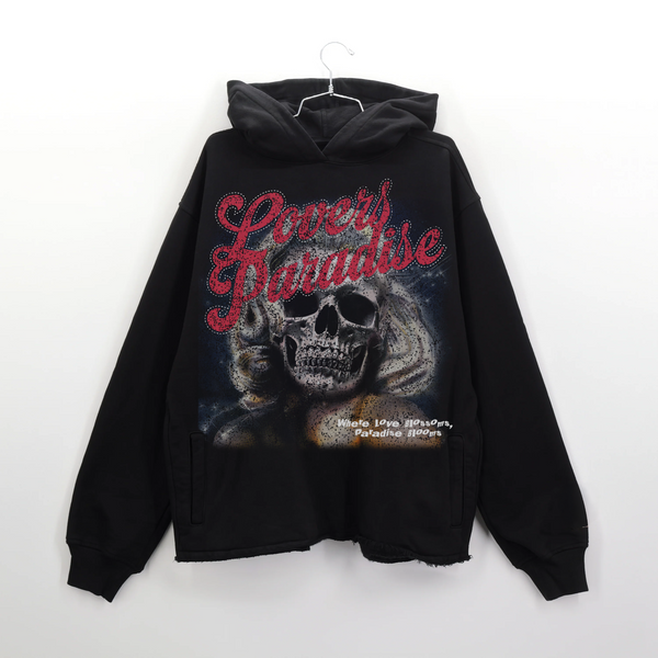 LOVERS PARADISE HOODIE BLACK